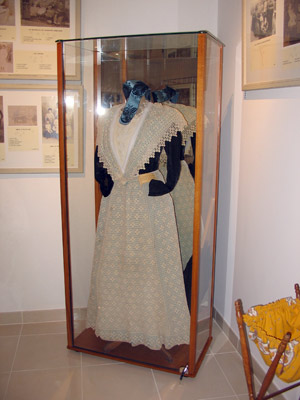 vitrine de musée